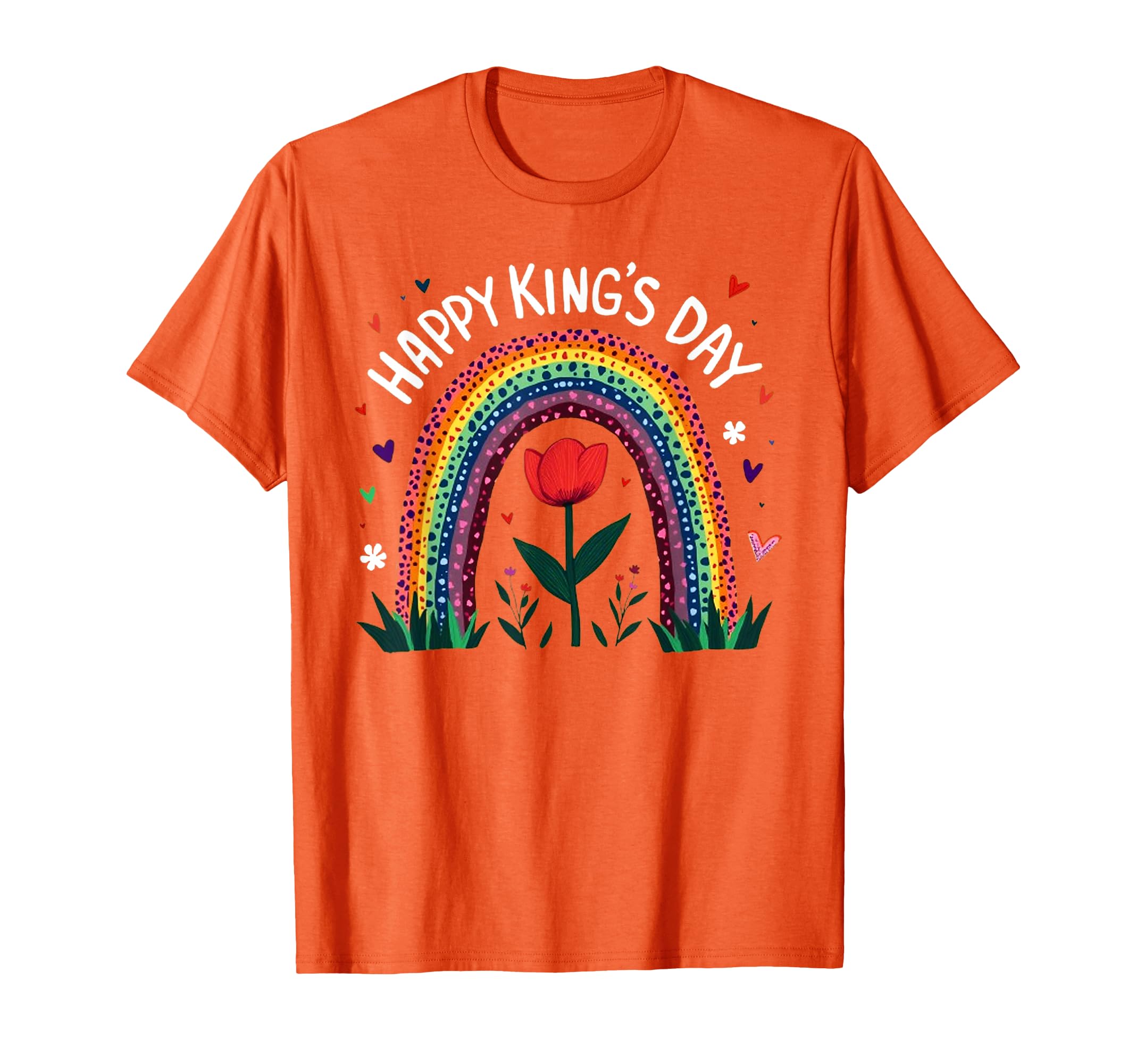 Koningsdag Netherlands 2026 Crown Funny T-Shirt - Minimalist Print Unisex