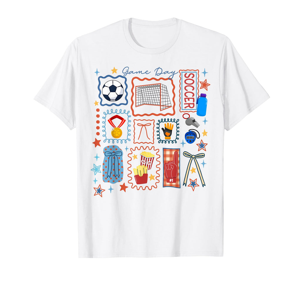 Soccer Player Soccer Lover Game Day T-Shirt - Graphic Print for Adults