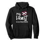 My Heart Is That Field Soccer Hoodie - Trendy Graphic Men Women