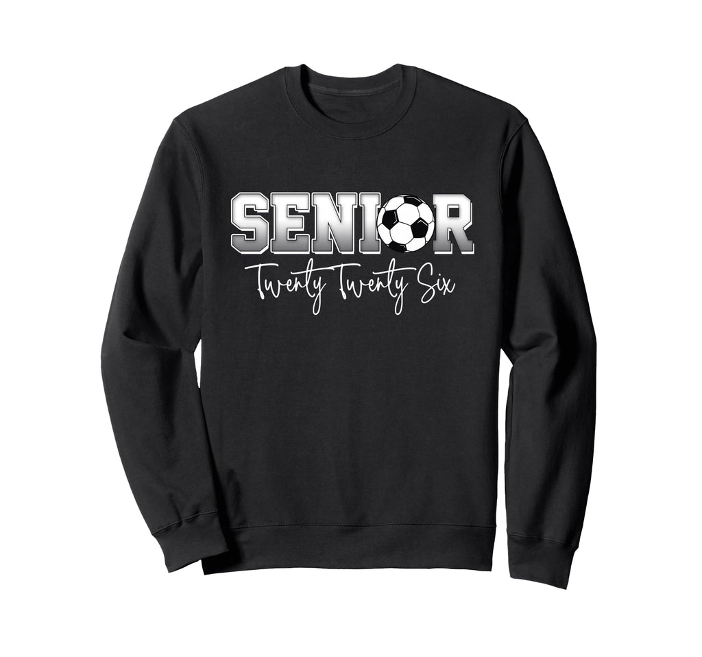 Soccer Senior Graduation 2026 Sweatshirt - Fun Novelty Design for Adults