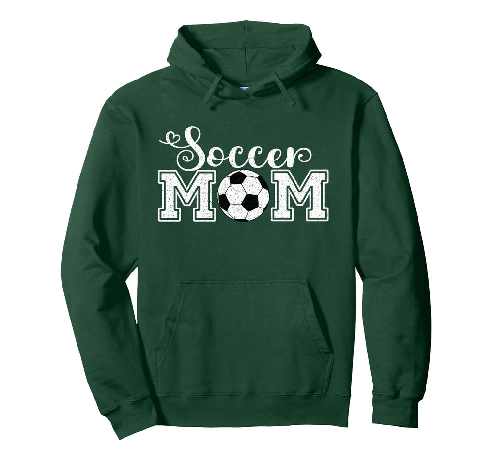 Soccer Mom Soccer Mama Checkered Hoodie - Novelty Apparel Men Women