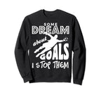 Soccer Goalie Goalkeepers Sweatshirt - Streetwear Style for Adults