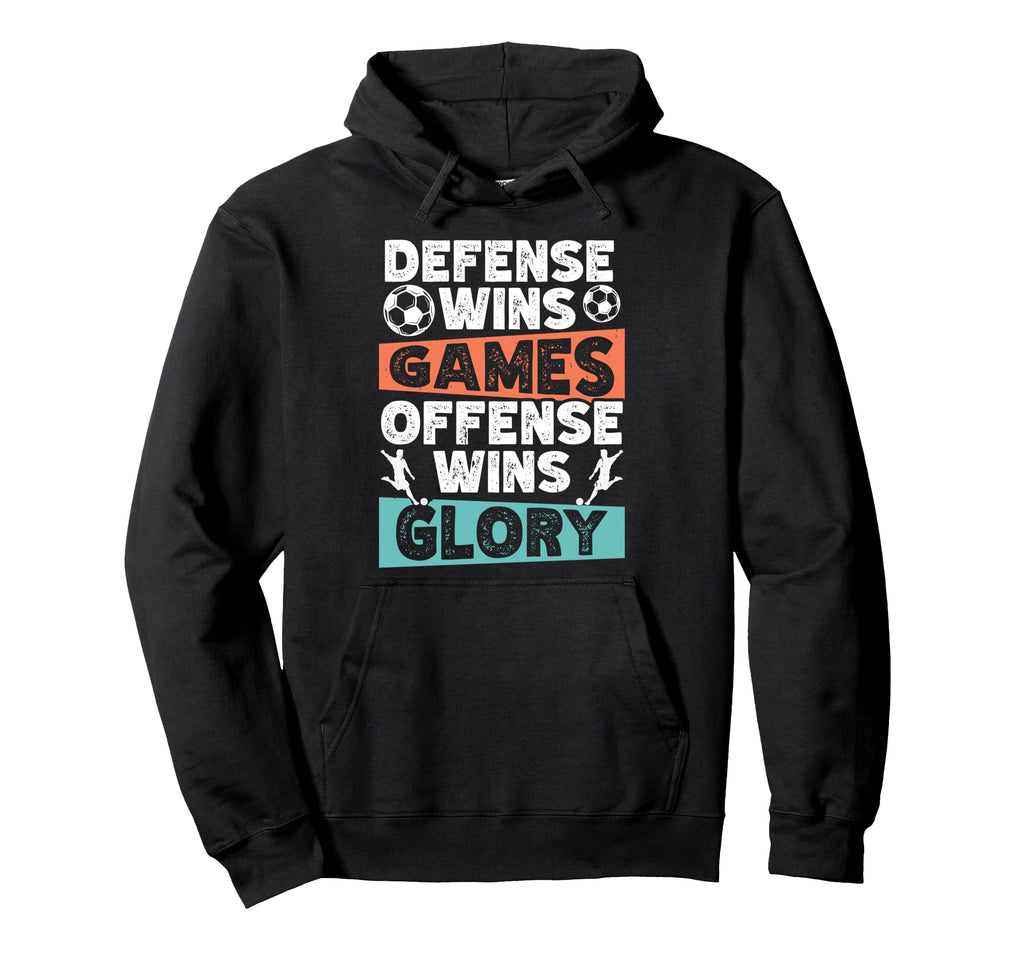 Unique Soccer Football Passion Hoodie - Minimalist Print Men Women