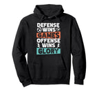 Unique Soccer Football Passion Hoodie - Minimalist Print Men Women