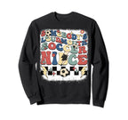 Somebody Loudmouth Niece Soccer Sweatshirt - Minimalist Print Men Women