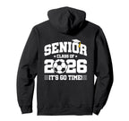 Class 2026 Senior Year Soccer Player Hoodie - Custom Art Print Unisex