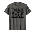Football Mom Soccer Game Day Gift T-Shirt - Aesthetic Graphic for Adults