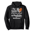 Ball Mom Proud Football Soccer Mom Hoodie - Minimalist Print Unisex
