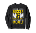 Im Soccer Football Mom I Sweatshirt - Casual Everyday Wear for Adults