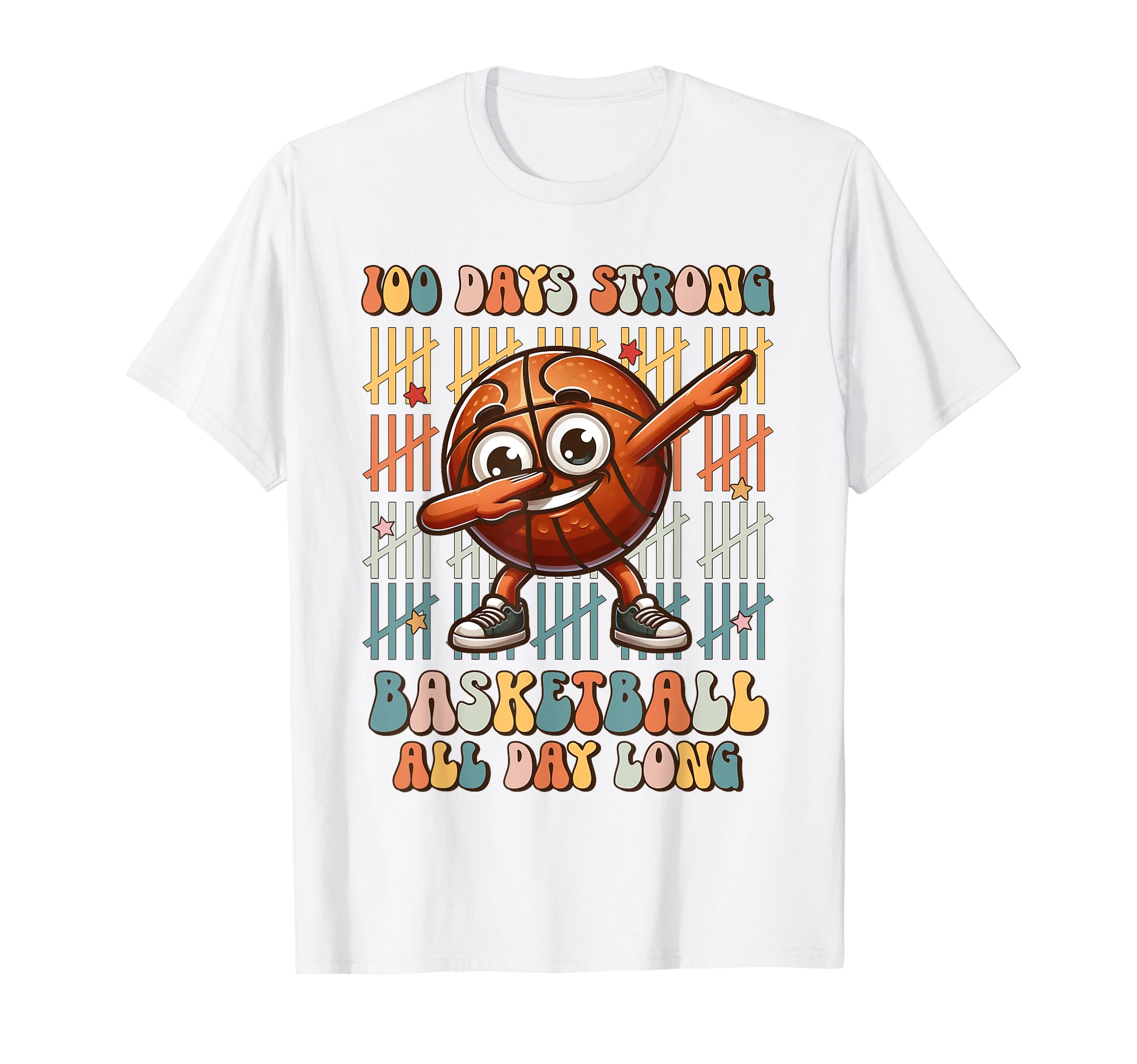 100 Days School Soccer Heart Love T-Shirt - Custom Art Print for Adults