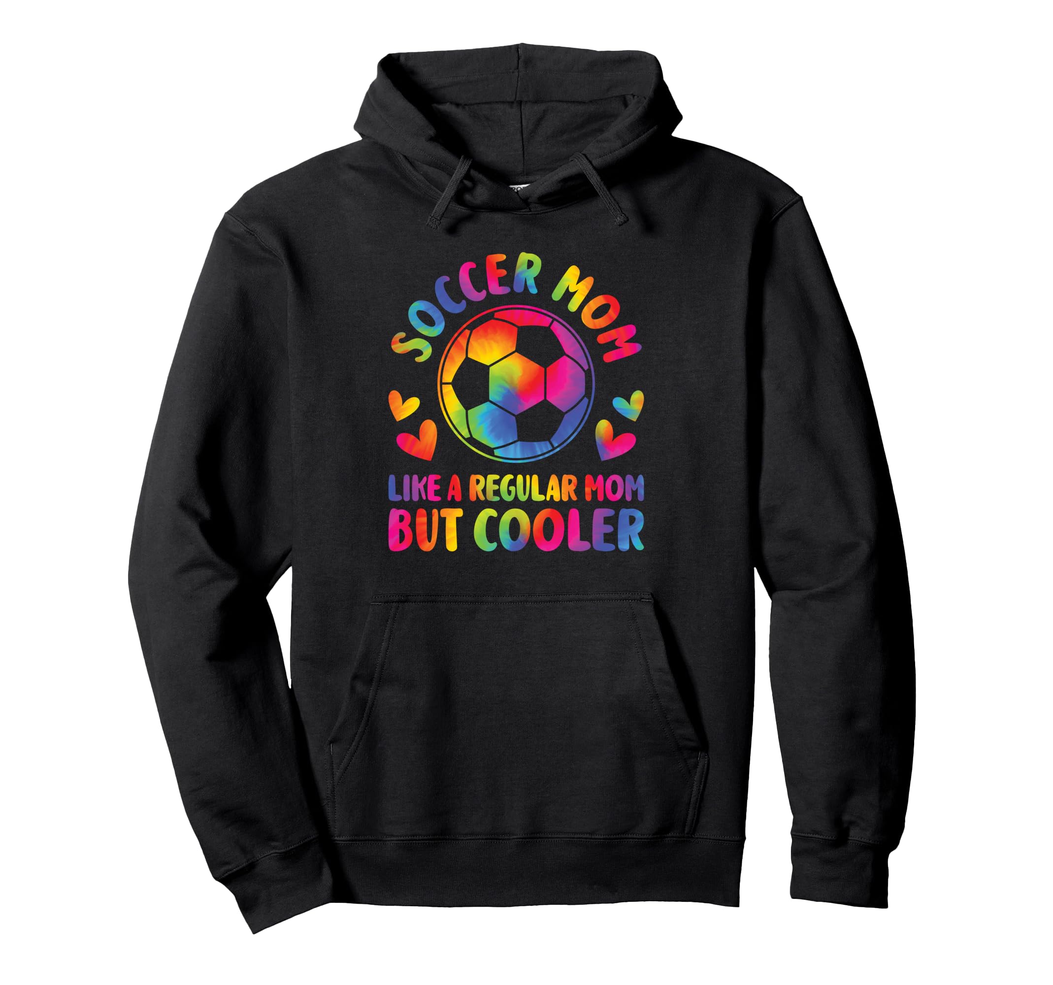 Soccer Mom Like Regular Mom But Cooler Hoodie - Trendy Graphic for Adults
