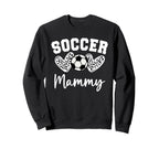 Soccer Mammy Matching Family Sweatshirt - Streetwear Style for Adults