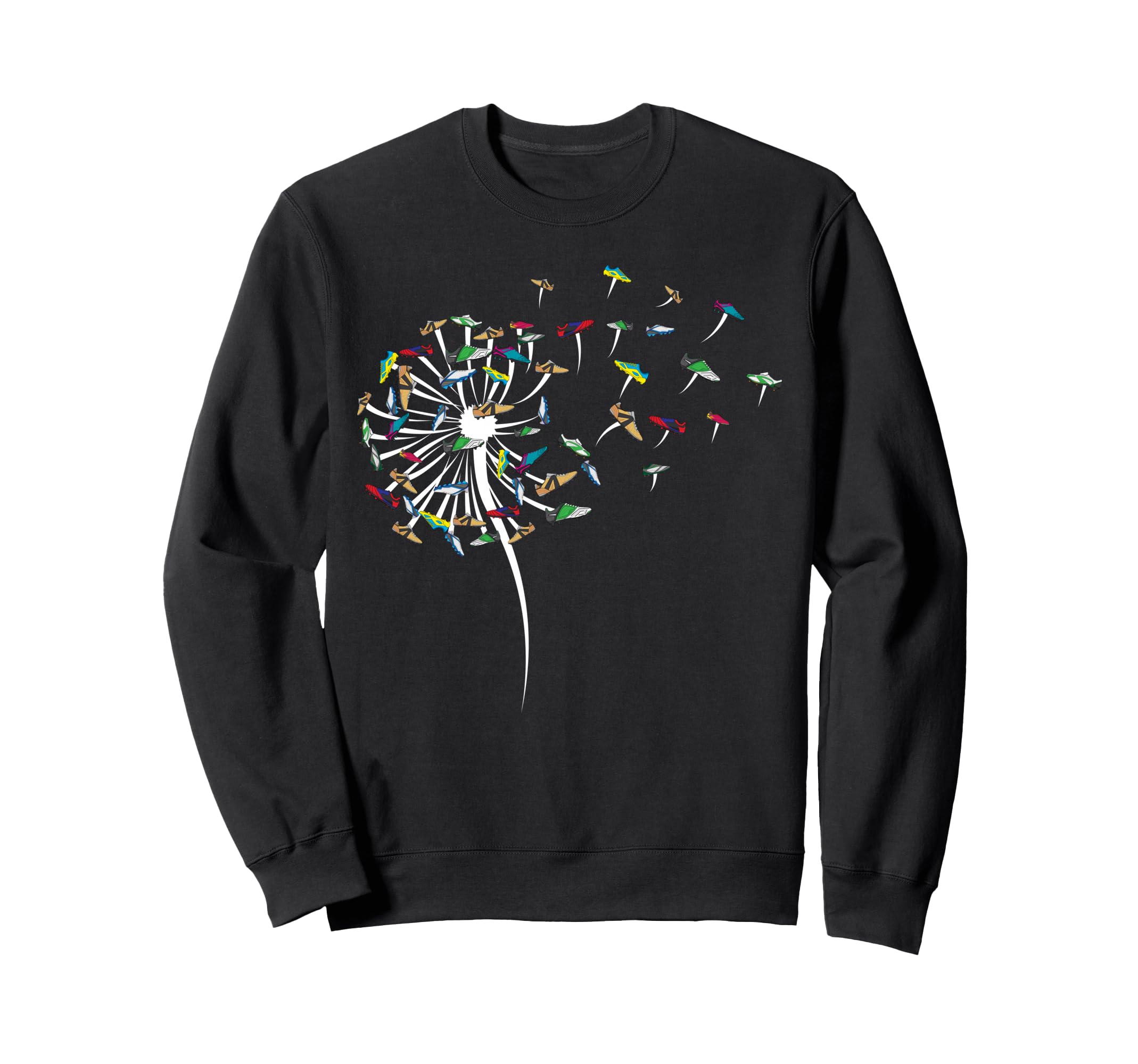Dandelion Soccer Stuff Soccer Sweatshirt - Trendy Graphic for Adults