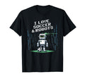 Kawaii I Love Soccer Robots Just Who T-Shirt - Custom Art Print Men Women