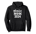 Class 2024 Soccer Senior 24 Mom Senior Hoodie - Minimalist Print Men Women
