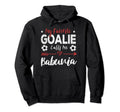 My Favorite Goalie Calls Me Babunia Hoodie - Minimalist Print Men Women