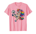 Kawaii Soccer Just Who Loves Unicorn T-Shirt - Novelty Apparel for Adults