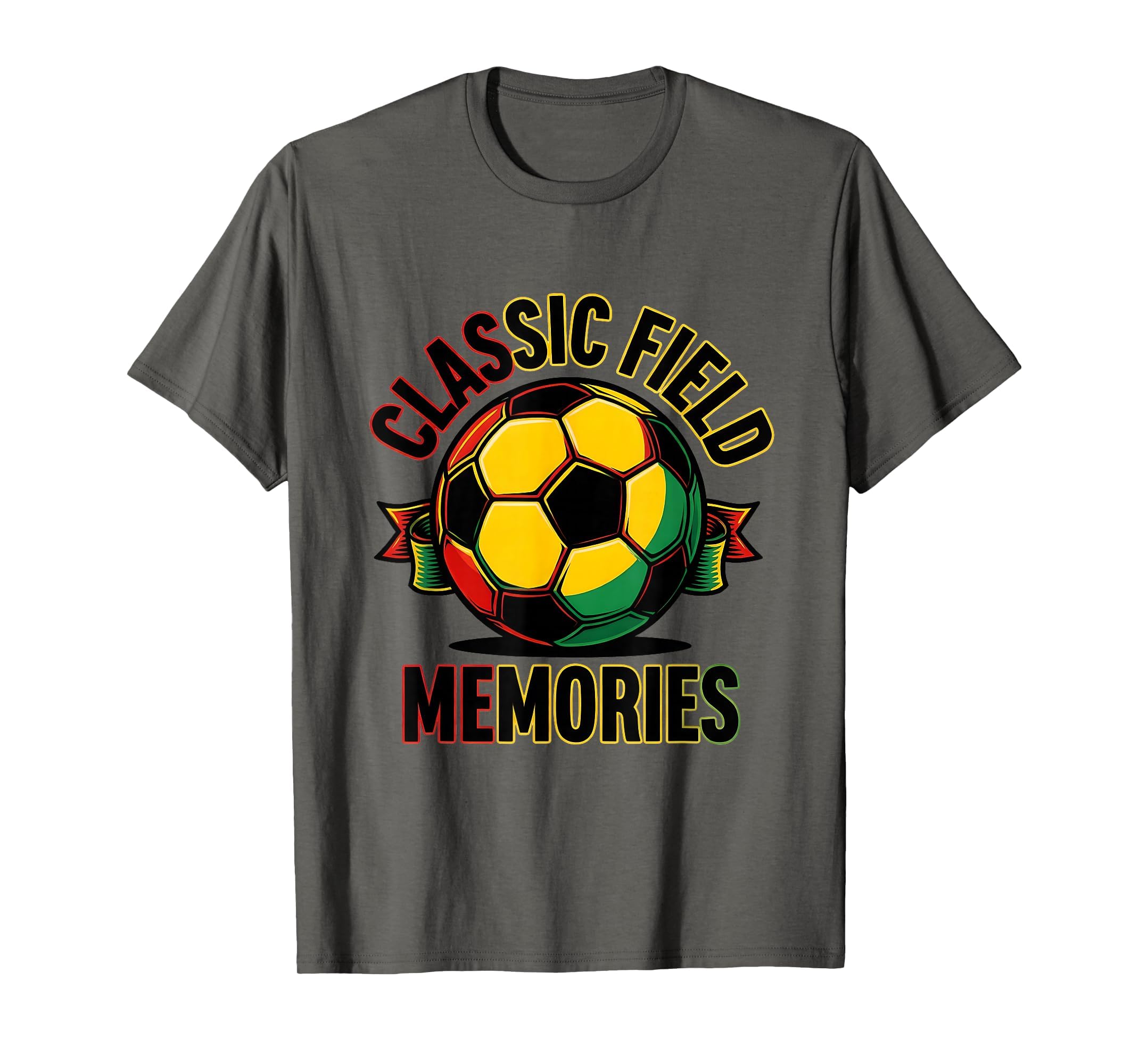 Soccer Ball Field Memories T-Shirt - Custom Art Print Men Women