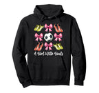 Goals Soccer Coquette Bow Hoodie - Graphic Print Unisex