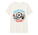 Soccer Moms Club Iced Coffee Cleats T-Shirt - Novelty Apparel Men Women