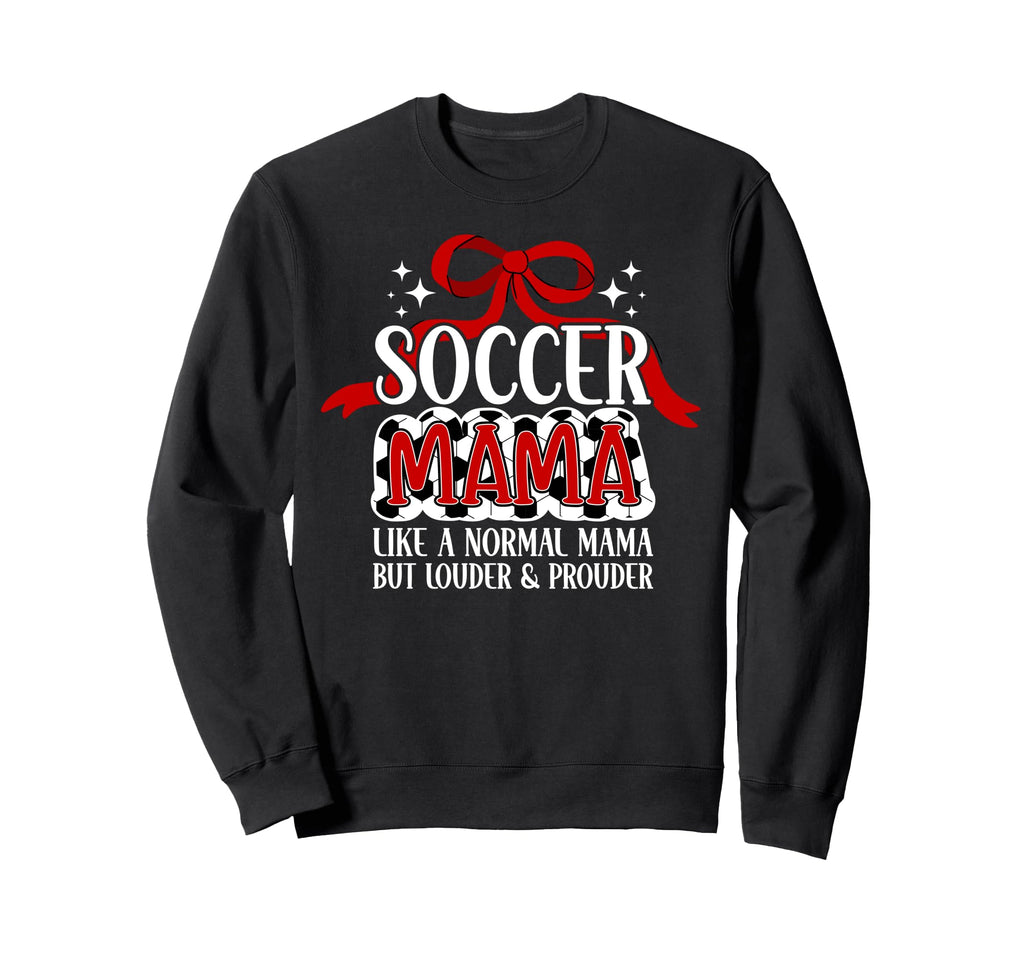 Soccer Mama Definition Soccer Mom Sweatshirt - Minimalist Print for Adults