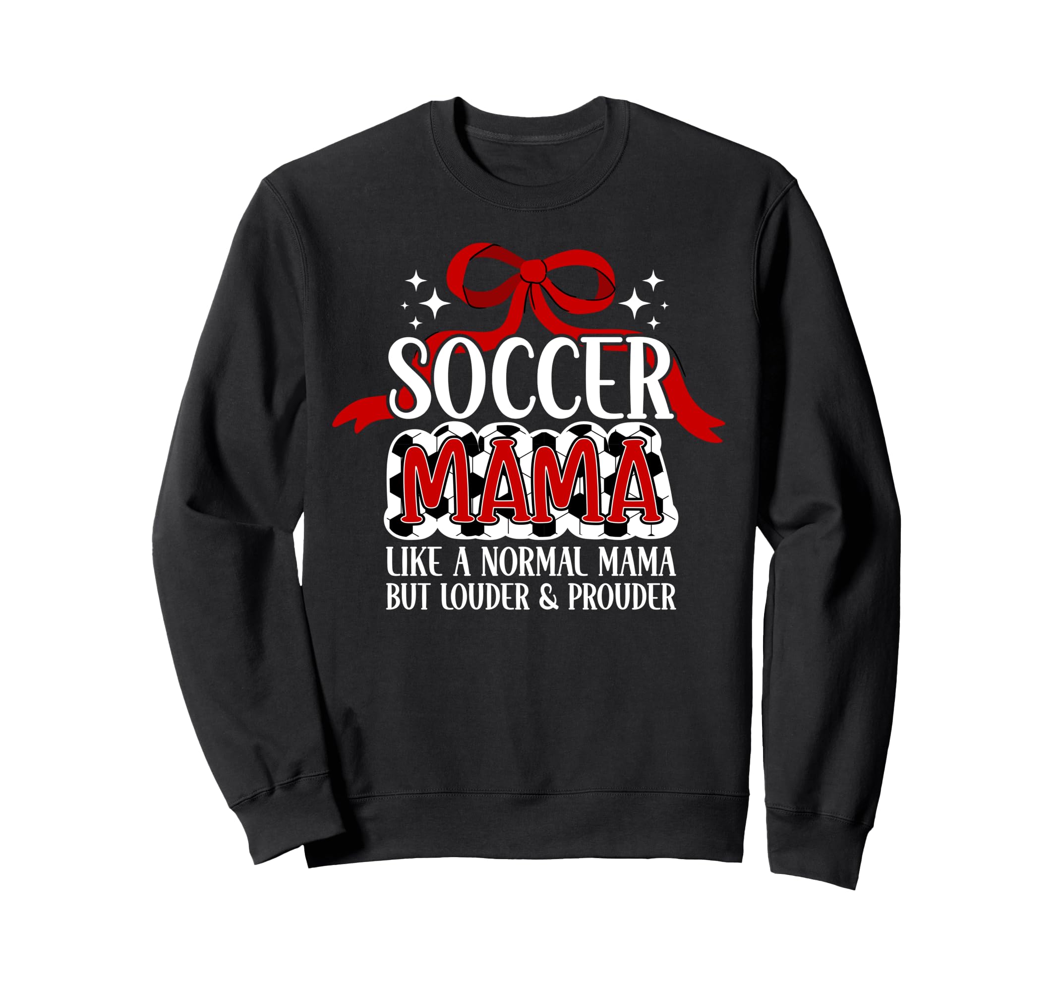 Soccer Mama Definition Soccer Mom Sweatshirt - Minimalist Print for Adults