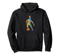 Colorful Soccer Player And Hoodie - Novelty Apparel Men Women