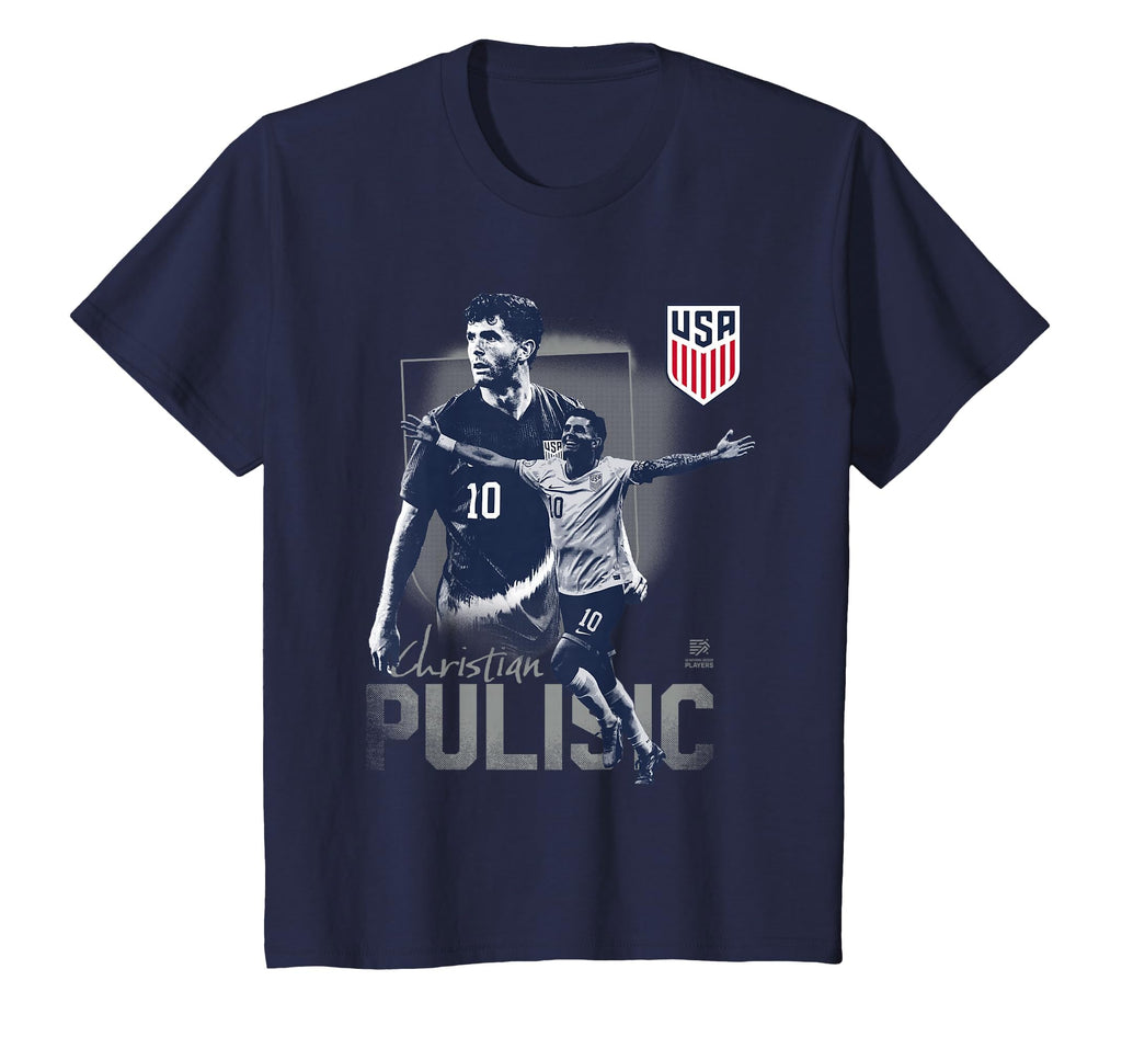 Officially Licensed Usa Soccer Usmnt T-Shirt - Trendy Graphic Men Women