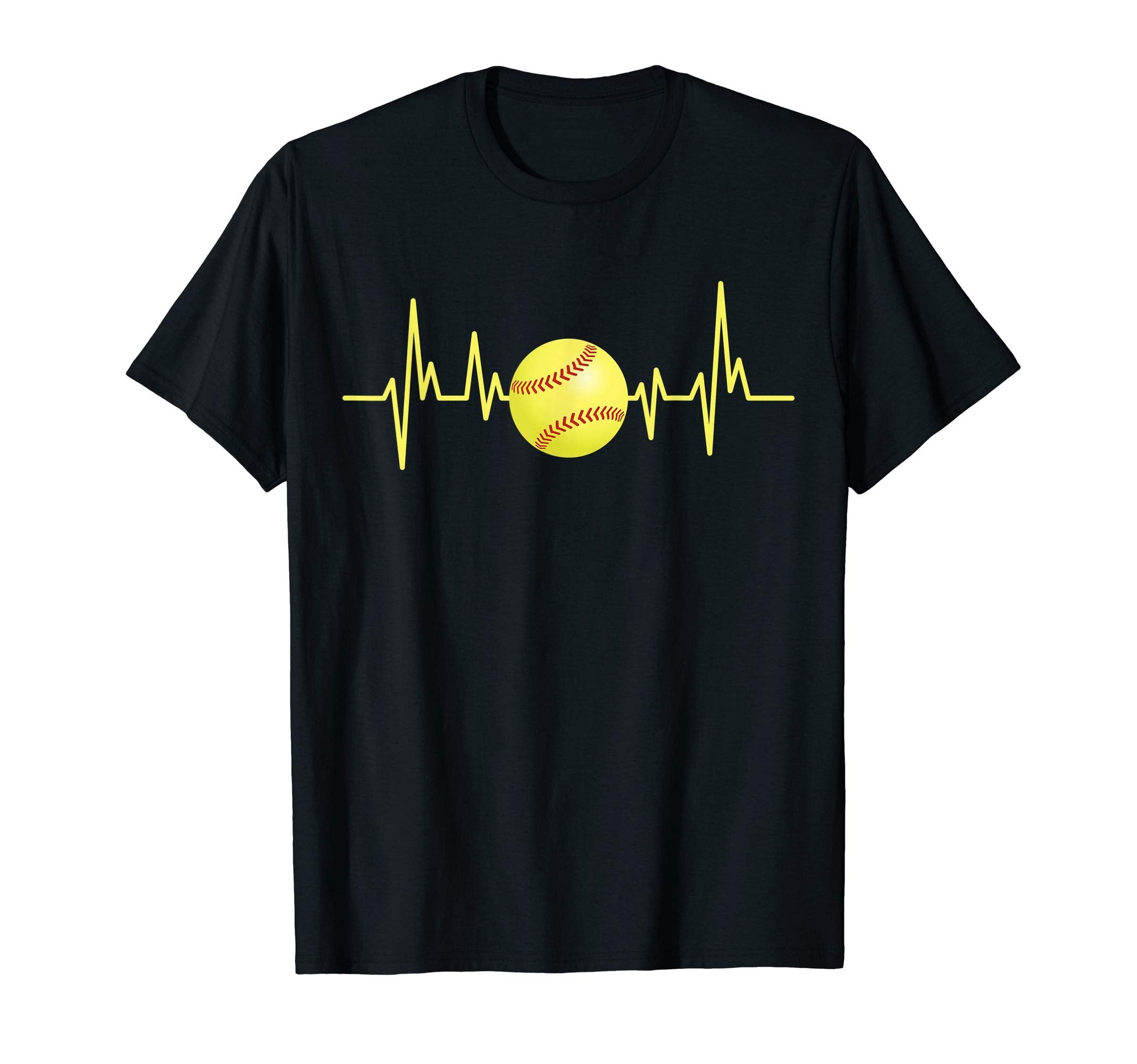 Gift Softball Player Coach Fan T-Shirt - Fun Novelty Design Unisex