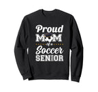 Senior Mom Class 2026 Soccer Mom Sweatshirt - Streetwear Style Unisex