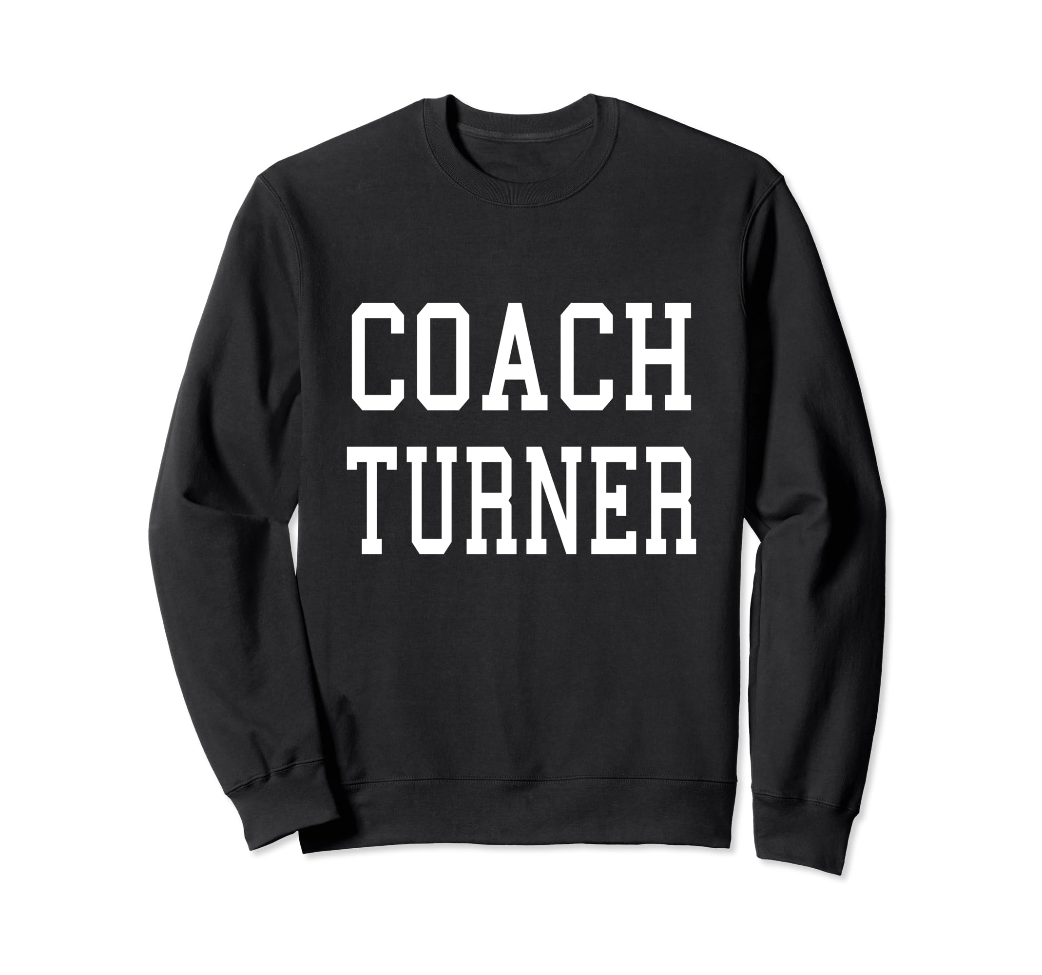 Coach Turner Custom Football Sweatshirt - Novelty Apparel for Adults