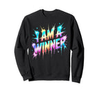I Am Winner Spirit Week Field Day Sweatshirt - Custom Art Print for Adults