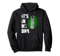 Nigeria Its My Dna Nigerian Flag Hoodie - Aesthetic Graphic for Adults