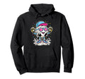 Soccer Ball Melting Ice Cream Drip Goalie Hoodie - Graphic Print Men Women