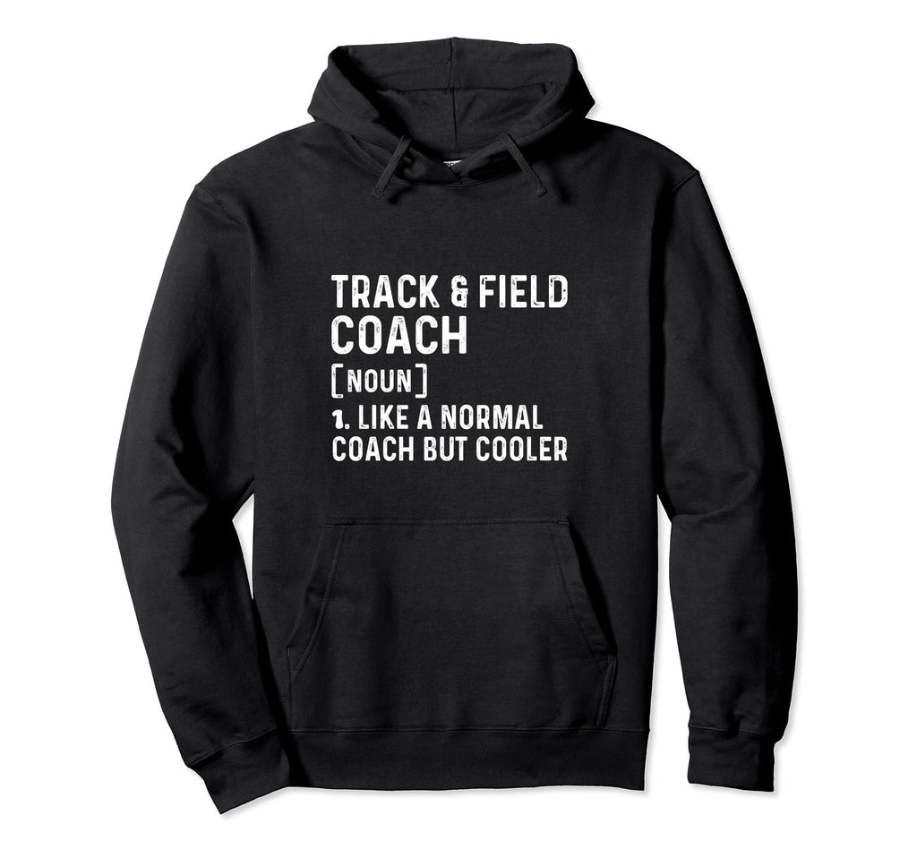 Track And Field Coach Like Normal Coach Hoodie - Minimalist Print Unisex