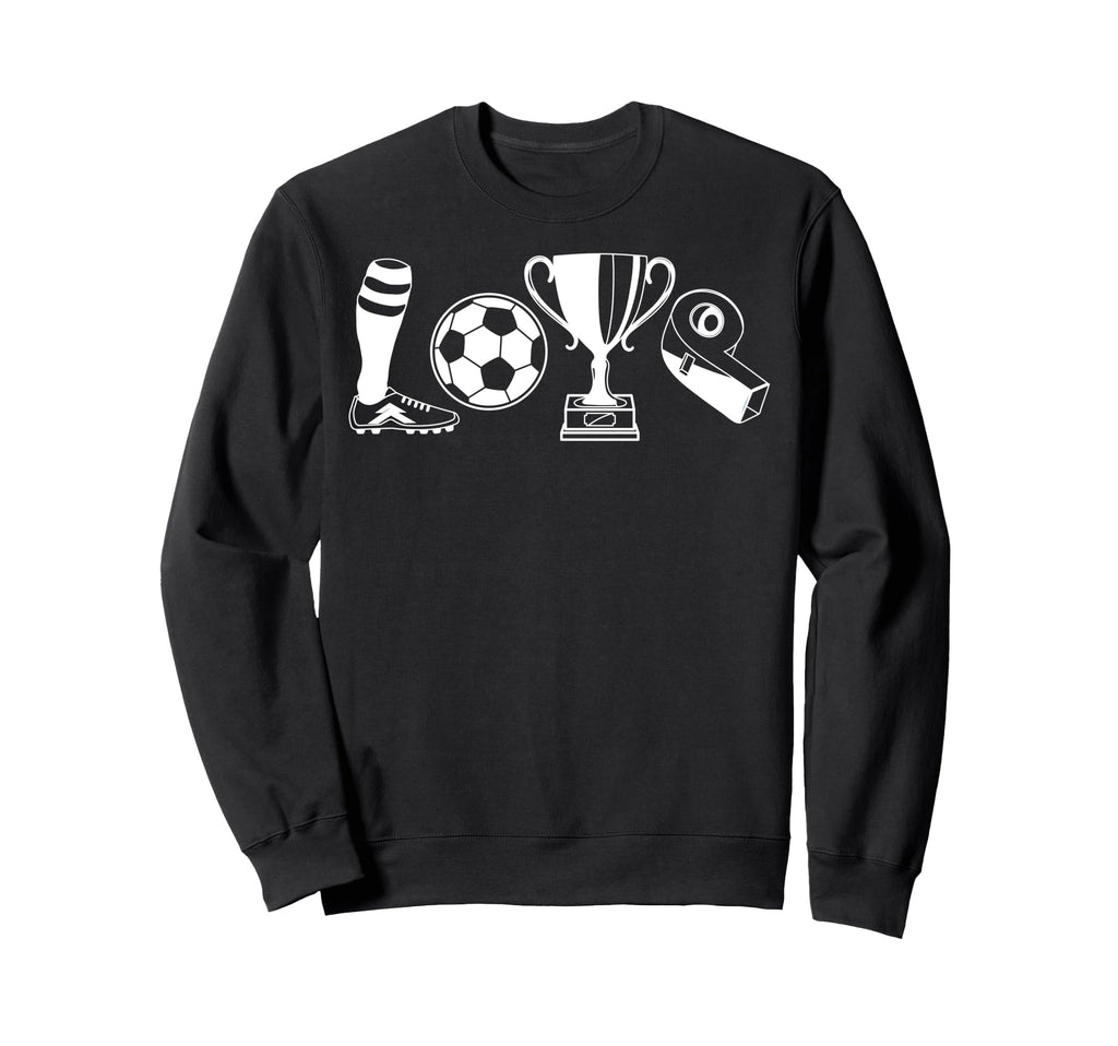 Soccer Love Gift Football Player Sweatshirt - Unique Graphic for Adults