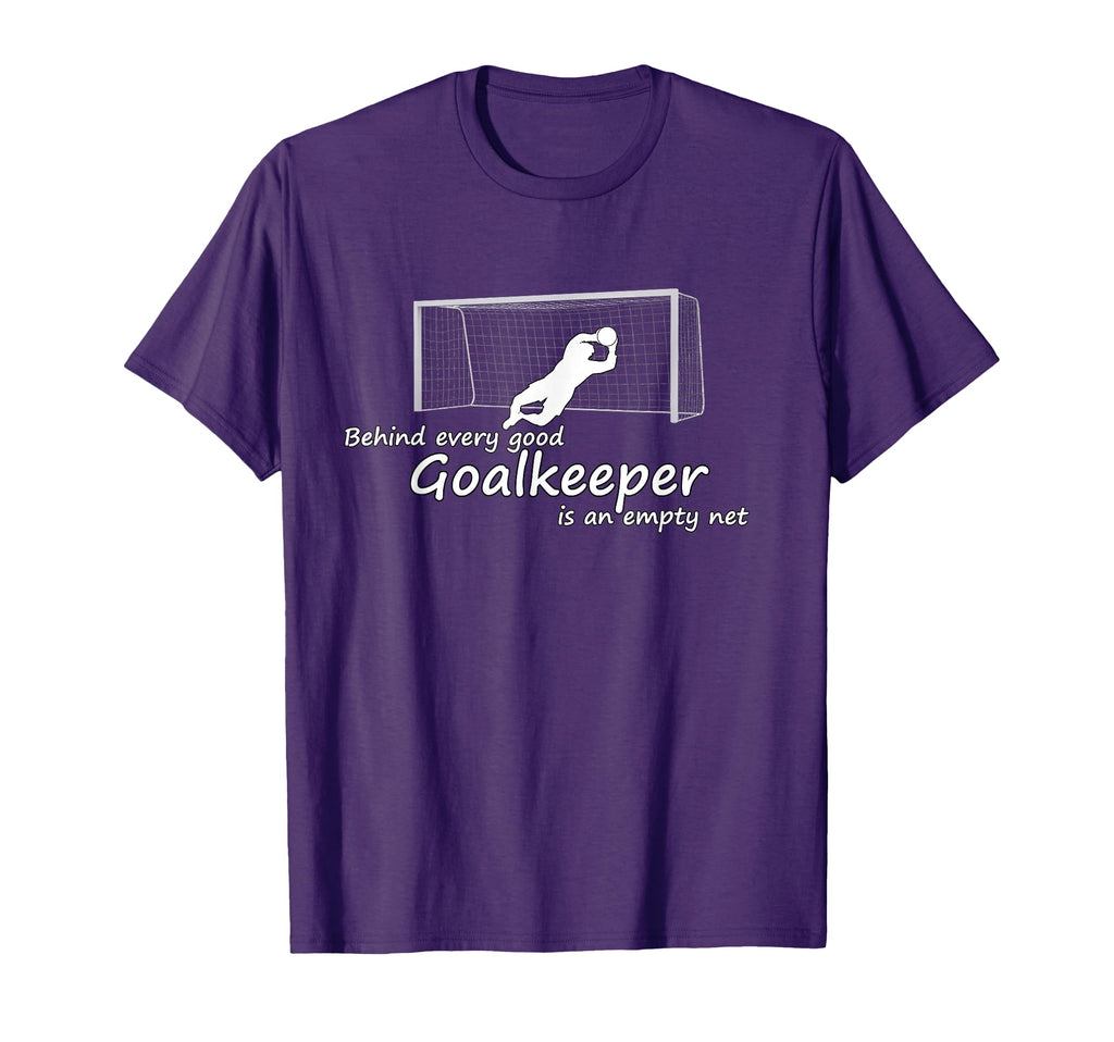 Soccer Goalie Football Goalkeeper T-Shirt - Minimalist Print Men Women