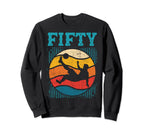 50Th Birthday Soccer 50 Years Old Sweatshirt - Graphic Print Men Women