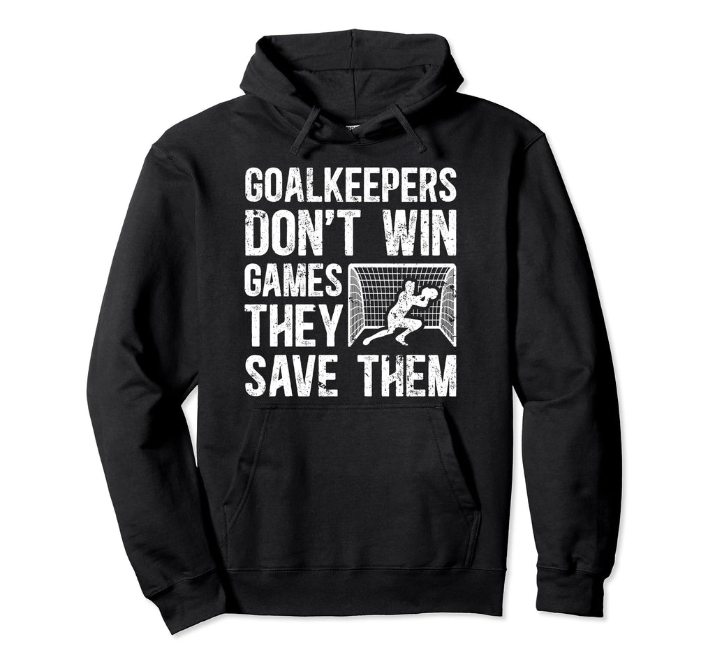 Soccer Goalkeeper Appreciation Hoodie - Aesthetic Graphic for Adults
