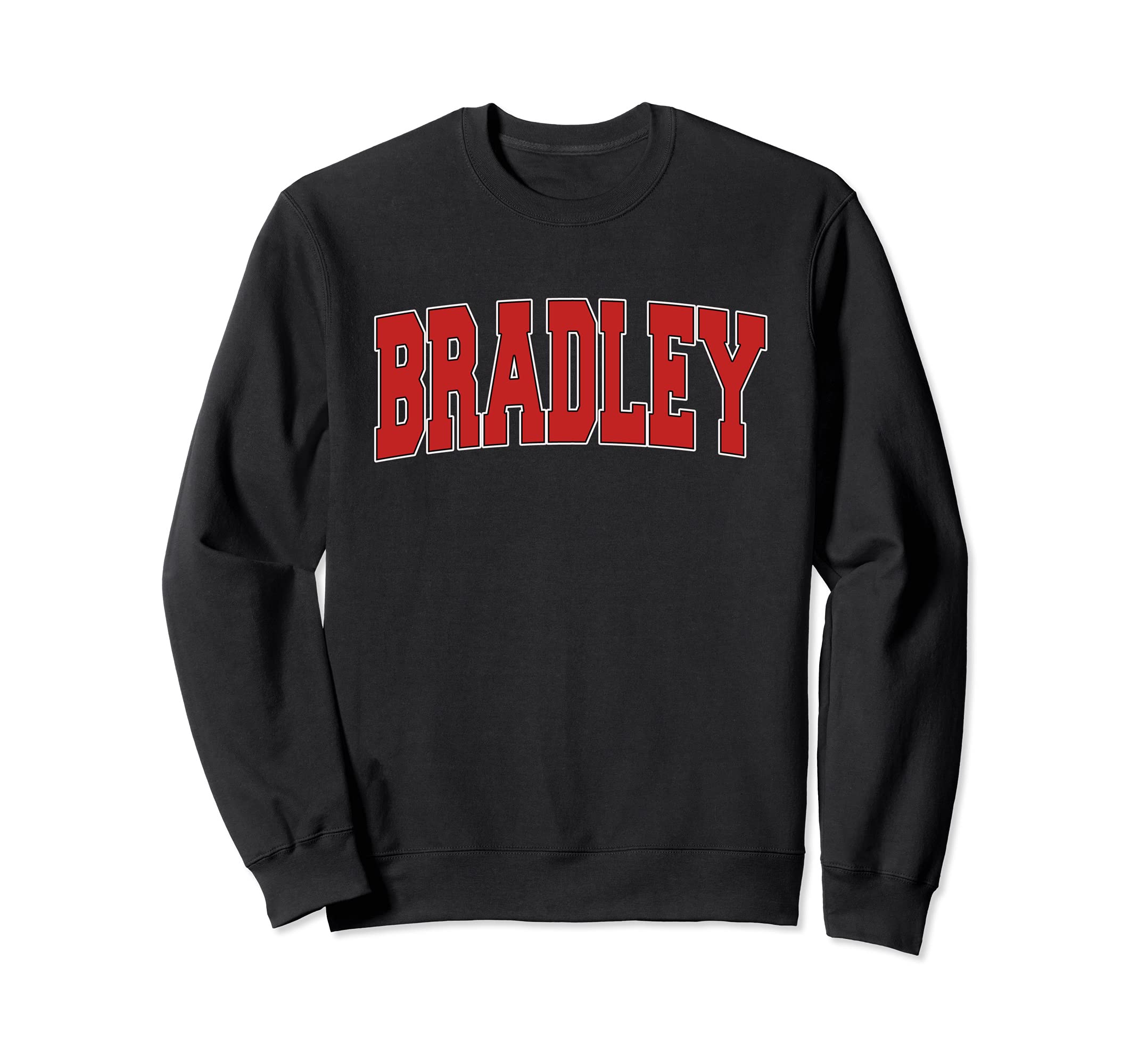 Bradley Il Illinois Varsity Usa Sweatshirt - Fun Novelty Design Unisex