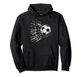 Soccer Ball Net Teens Soccer Hoodie - Casual Everyday Wear for Adults