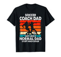Soccer Coach Dad Fathers Day T-Shirt - Trendy Graphic for Adults