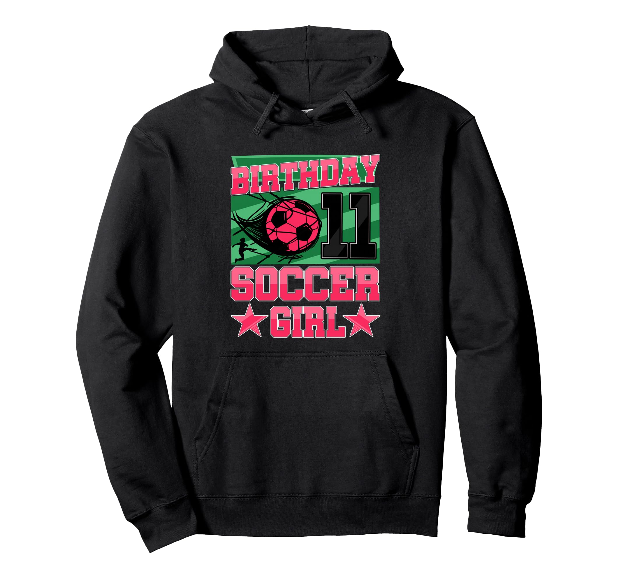 Soccer Birthday Party 11Th Birthday 11 Hoodie - Trendy Graphic Men Women