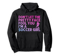 Funny Soccer Art Soccer Lover Soccer Hoodie - Novelty Apparel for Adults