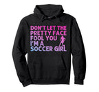 Funny Soccer Art Soccer Lover Soccer Hoodie - Novelty Apparel for Adults
