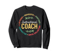 Proud Instructional Coach Appreciation Sweatshirt - Unique Graphic Unisex