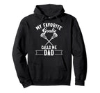 Lacrosse Goalkeeper Dad My Favorite Hoodie - Graphic Print for Adults