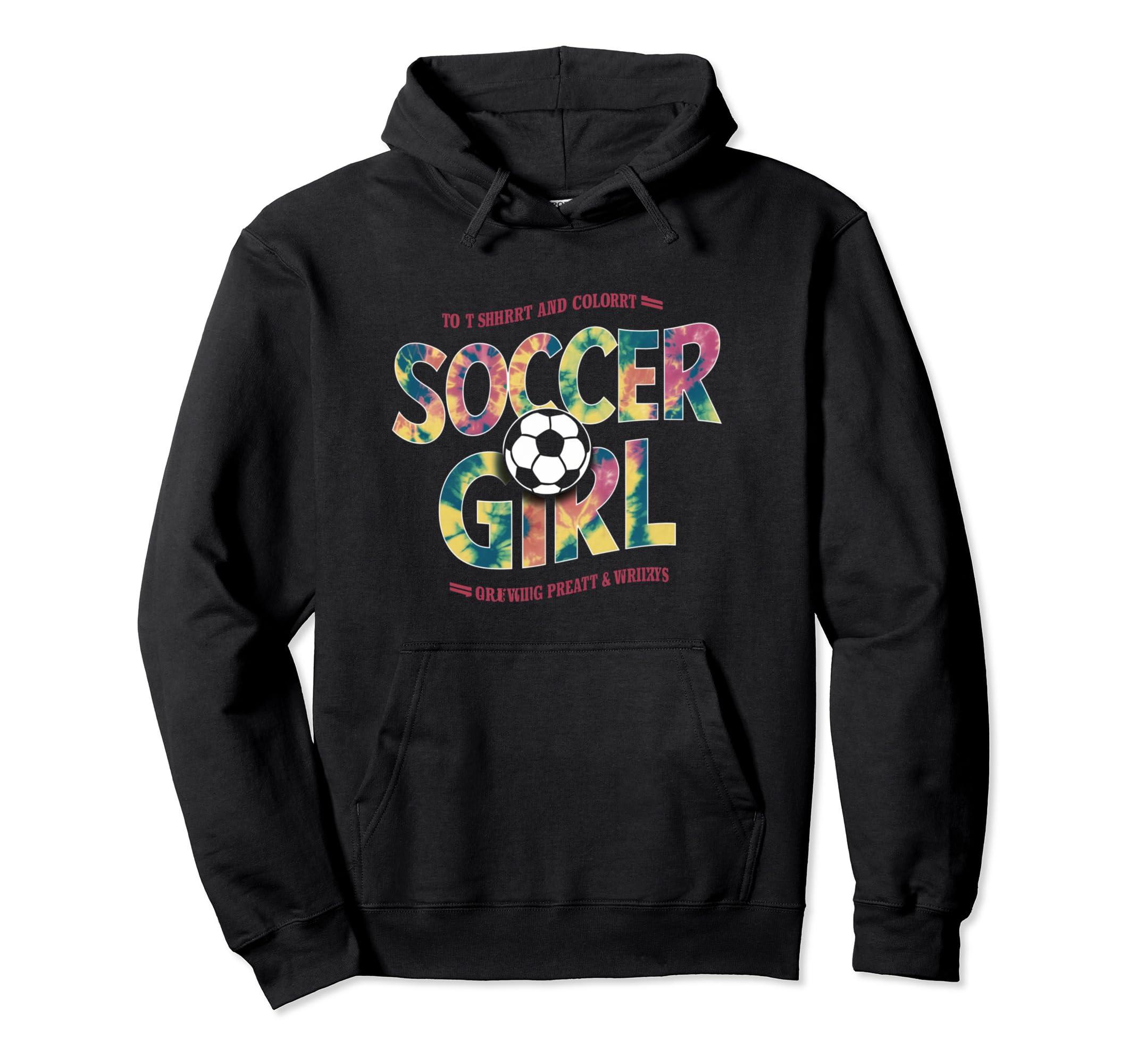Soccer Colorful Soccer Player Hoodie - Aesthetic Graphic Men Women