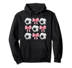 Soccer And Bows Coquette Soccer Mom Hoodie - Aesthetic Graphic Unisex