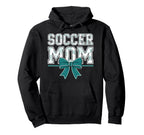 Soccer Mom Coquette Bow Mothers Day Hoodie - Custom Art Print Unisex